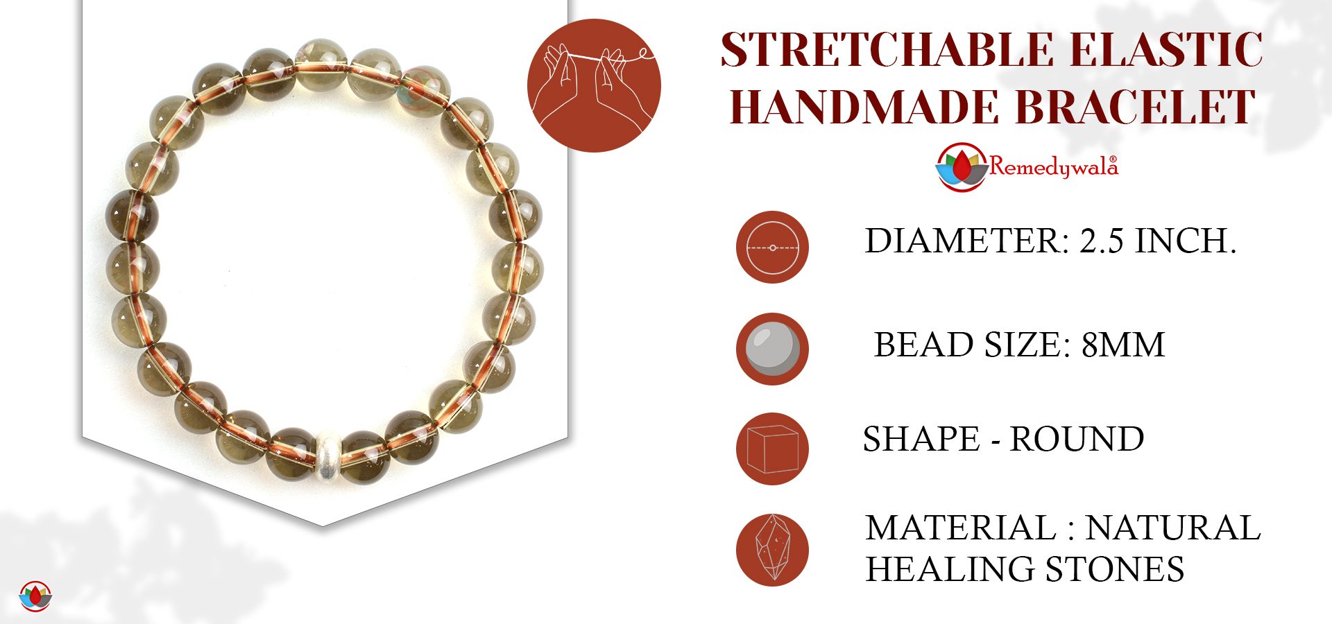 Smoky Quartz Bracelet