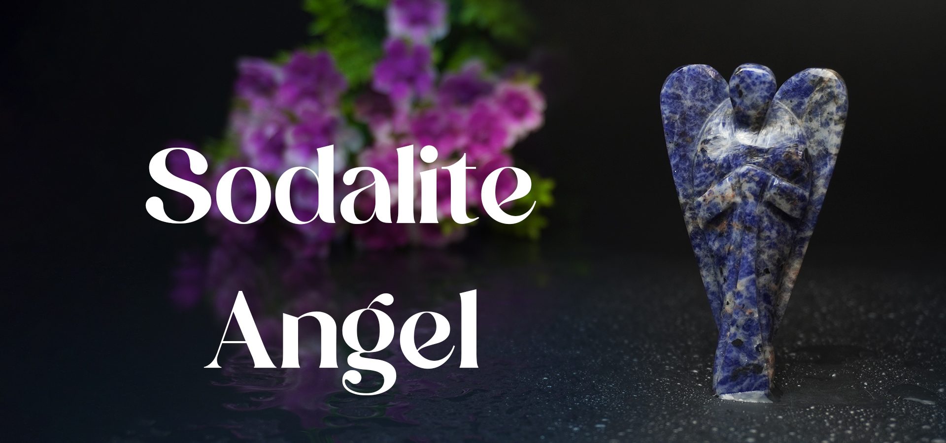 Sodalite Angel 3 INCH