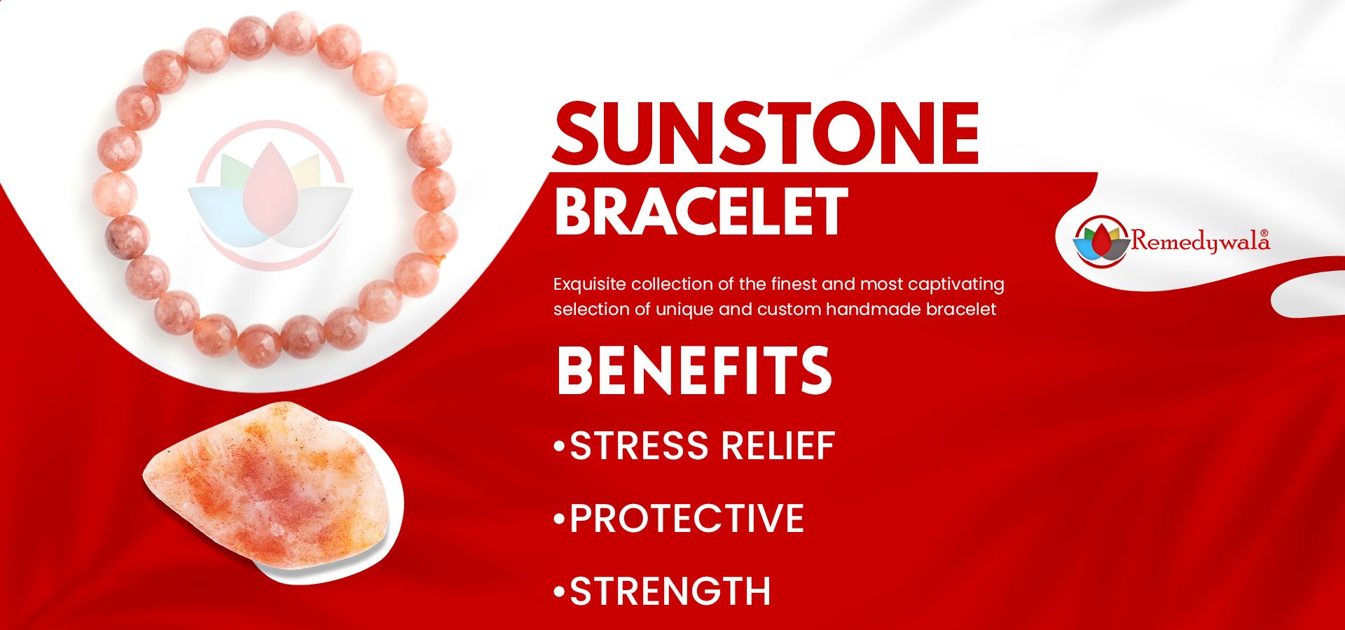 Sunstone Bracelet 8mm