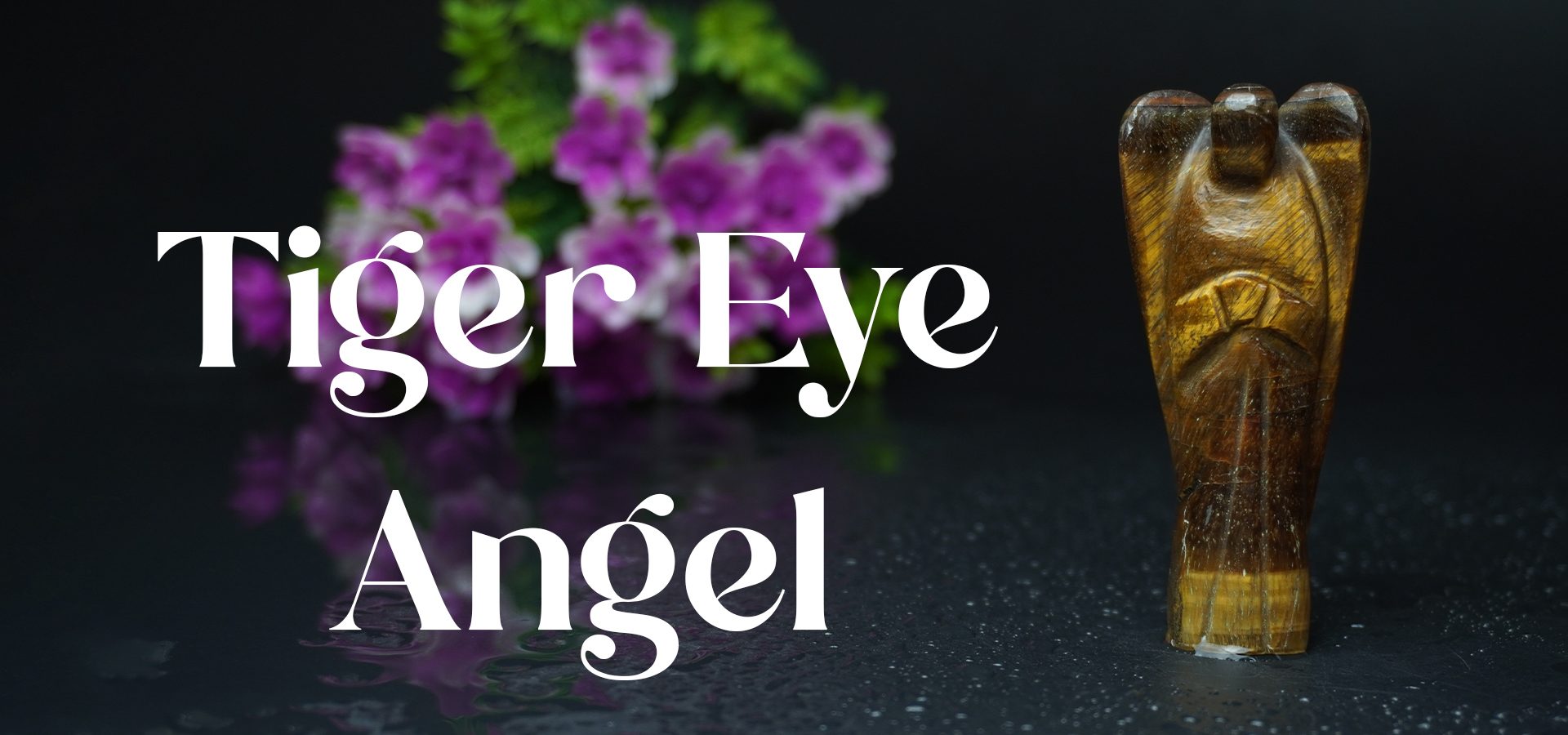 Tiger Eye Angel 3 INCH