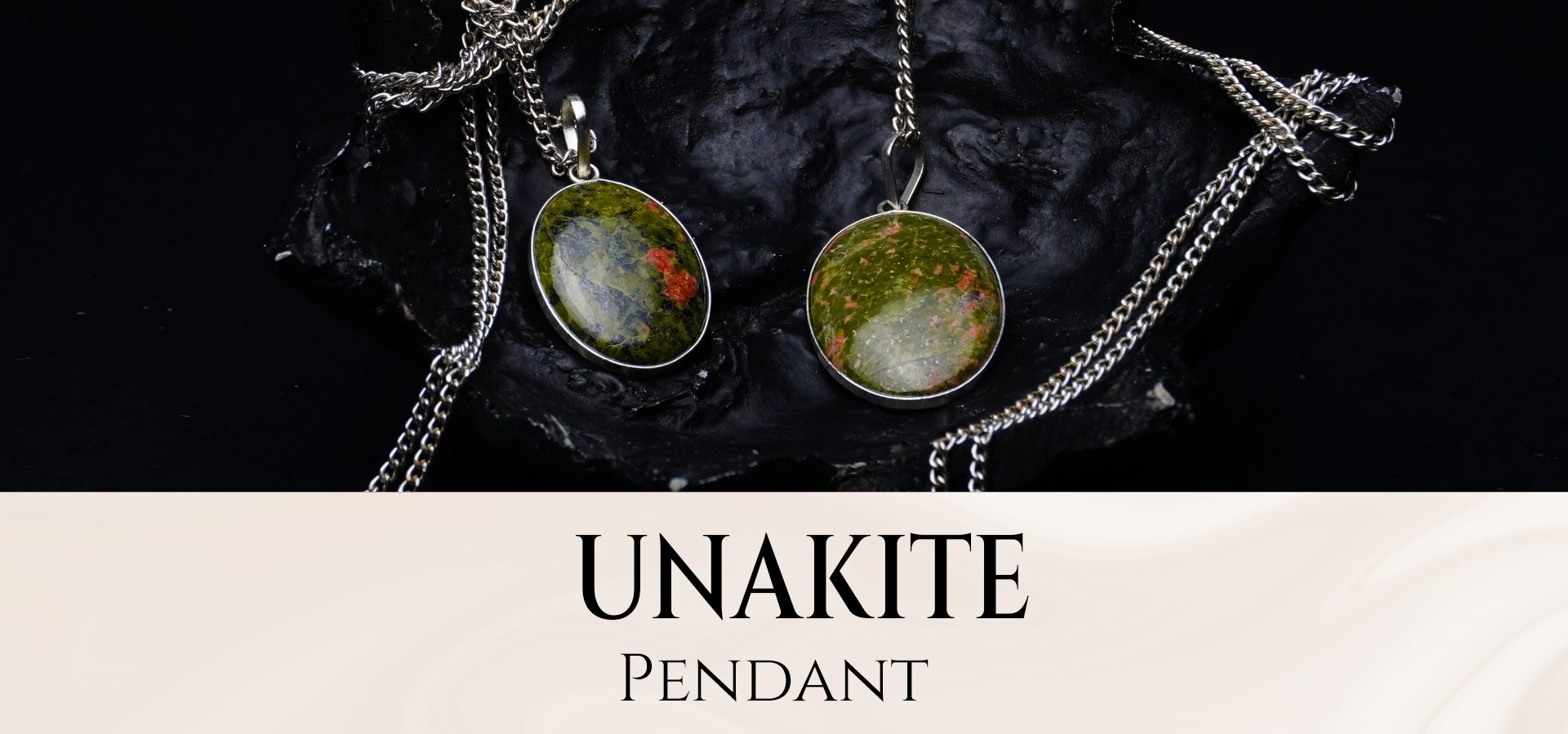 Unakite Pendant