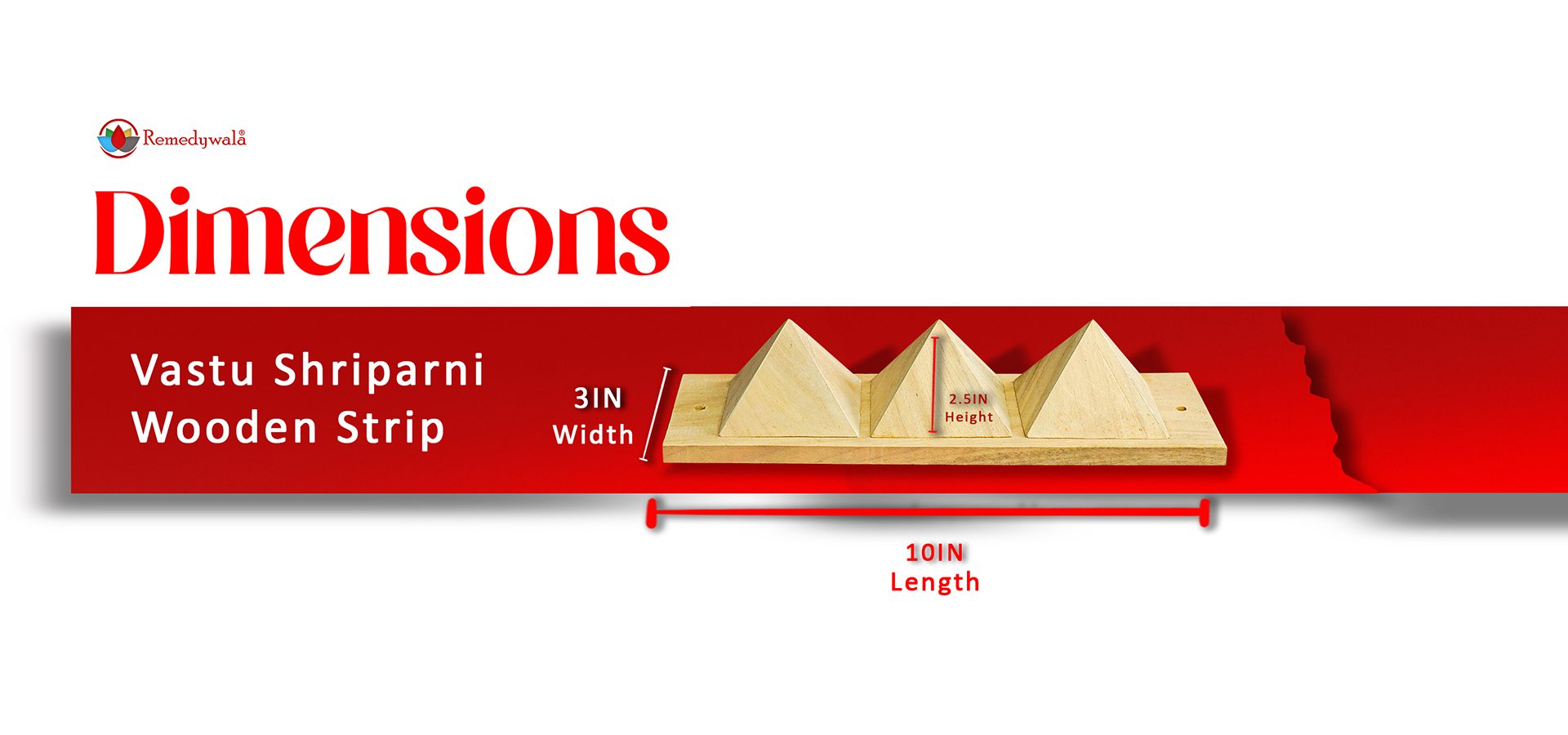 Vastu Shriparni Wooden Strip