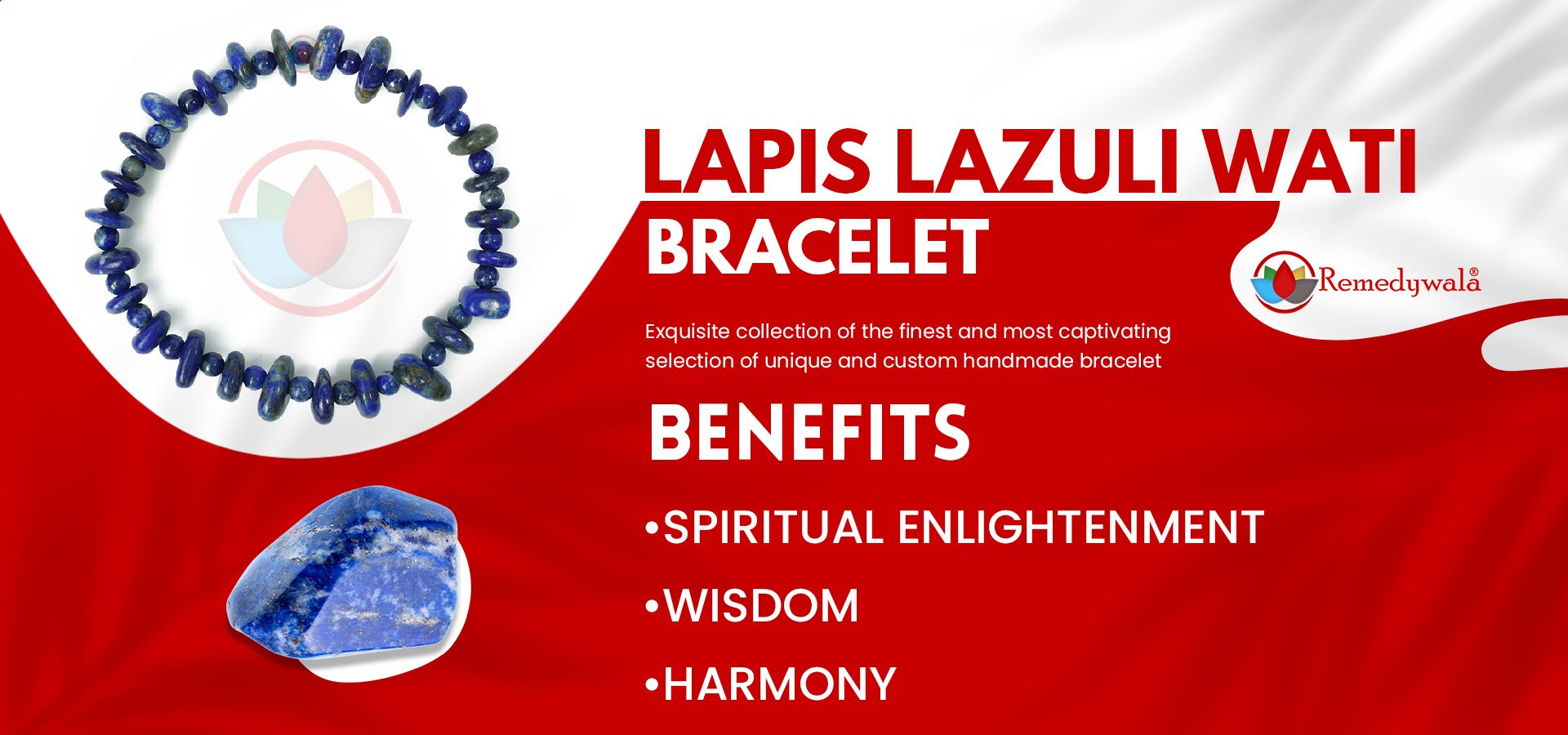 Lapis Lazuli Wati Bracelet 4MM